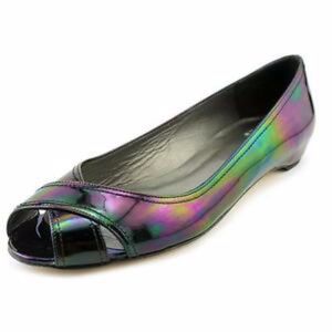 NWOT Stuart Weitzman Exflat Peep-Toe Flats